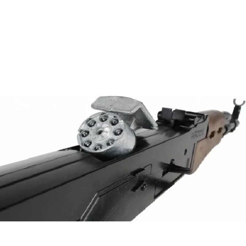 Pulio Rifle Commando de metal Gonher – rifle de juguete de metal para dardos, Modelo 1551135/6