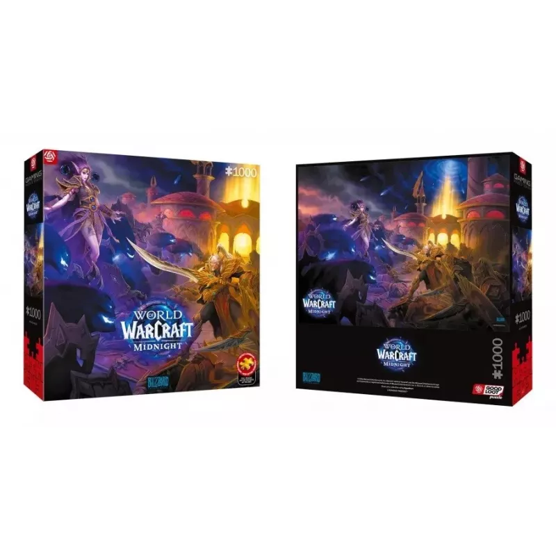 Puzle Good Loot Gaming Puzzle: World of Warcraft Midnight Against the Void, 1000 piezas