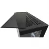 LC-Power Caja MidiTower 715B negra USB3.2/Audio sin fuente de alimentación SEAMLESS_X (LC-715B-ON)