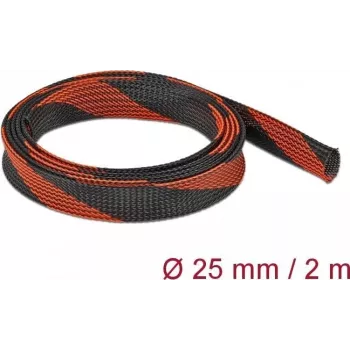 Funda protectora para cables DeLOCK 20748 negro rojo