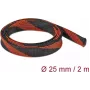 Funda protectora para cables DeLOCK 20748 negro rojo