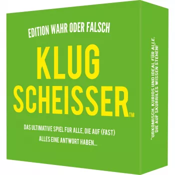 Klugscheisser - Wahr oder Falsch Edition, juego de fiesta