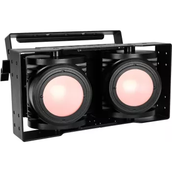 Foco de escenario EUROLITE Audience Blinder 41604160 2x100W LED COB RGB+WW