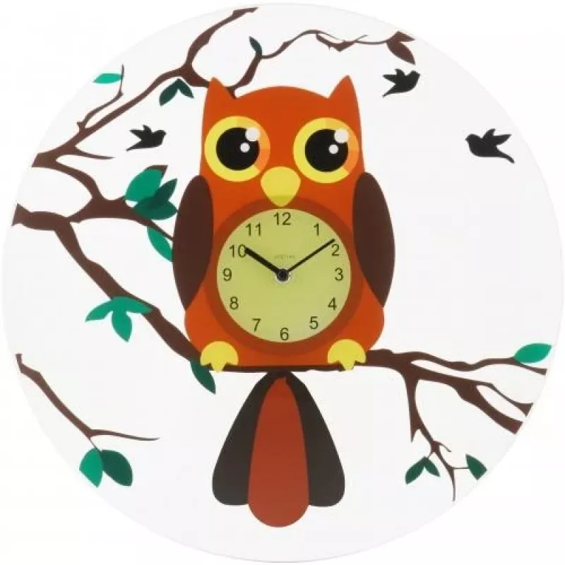 Reloj NeXtime 8169 Oohoo, Ø43 cm, pared, multicolor