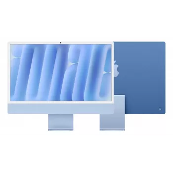 iMac 24 pulgadas: M4 8/8, 16 GB, 256 GB SSD – azul