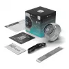 Smartwatch Stelio Activ GPS 46 mm plata STSWA101SR, GPS, caja de 46 mm