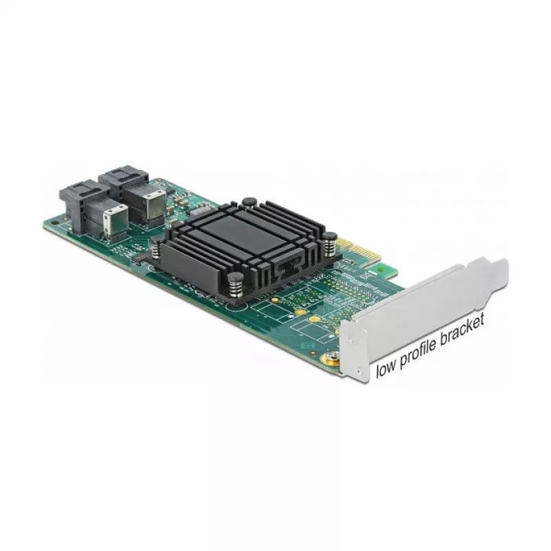DeLOCK tarjeta PCI Express x8 a 2 x SFF-8643 internos NVMe formato low profile