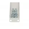 Panel ciego para rack Extralink Front Blank Panel 1U 19
