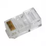 Conector macho RJ45 LogiLink MP0020 transparente