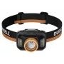 Linterna frontal Duracell DH400 negra, naranja