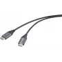 SpeaKa Professional cable de conexión HDMI de fibra óptica HDMI-A conector macho - conector macho 40 m negro (SP-12842672)
