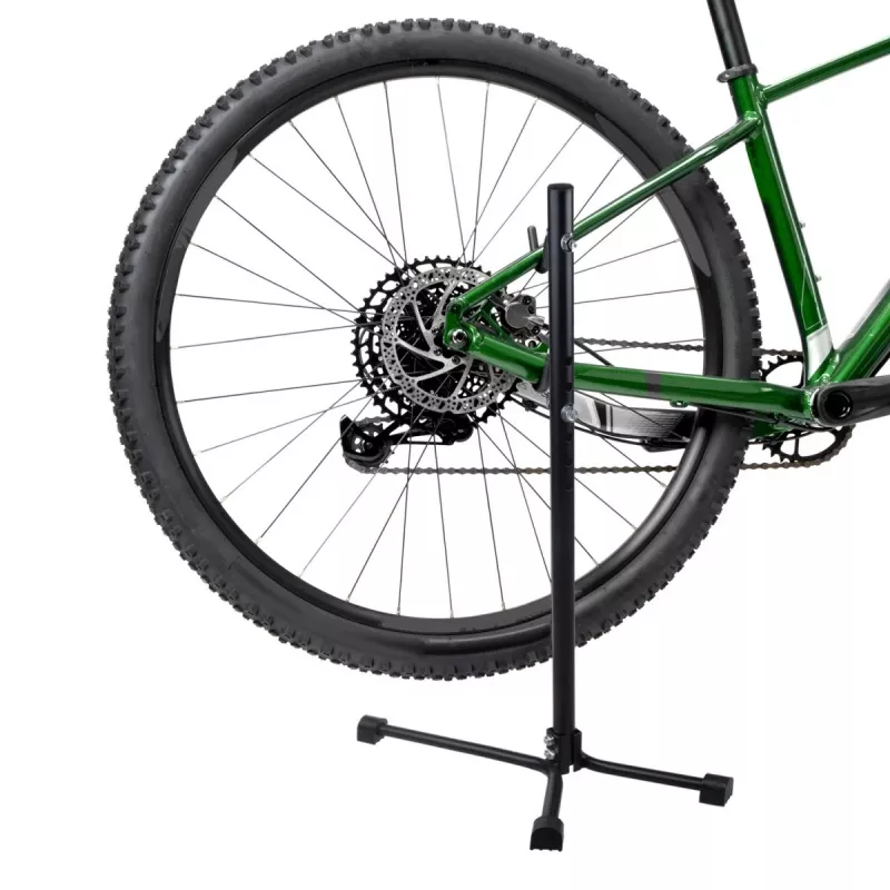 Soporte de taller para bicicleta MACLEAN MC-434, soporte de servicio plegable, 20 kg de carga, negro
