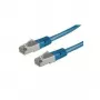 ROLINE Cable de parcheo S/FTP Cat.5e, azul, 1m (21.15.0334)