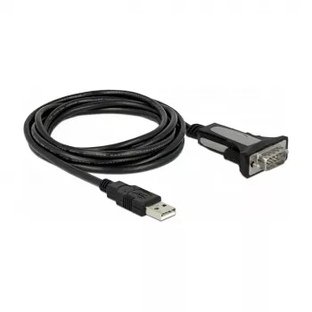 USB 2.0 Type-A a 1 x serie RS-232 DB9 4 m DeLOCK 66323