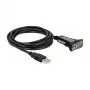 USB 2.0 Type-A a 1 x serie RS-232 DB9 4 m DeLOCK 66323