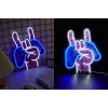 Neon Lights MANTA SNL109MT mano con gamepad cartel de neón, iluminación LED decorativa para setup gaming