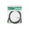 Cable FireWire 800 InLine 39902 1,8 m conector/conector negro