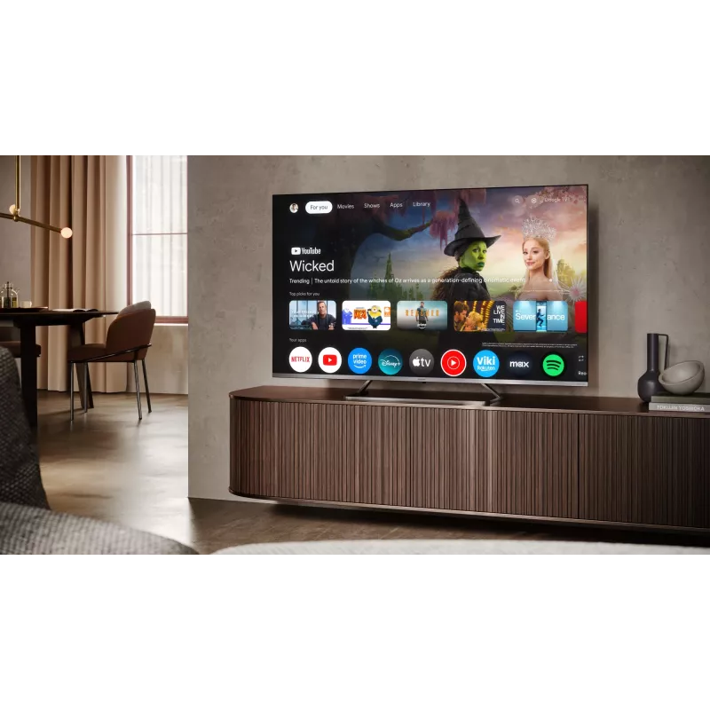 Sharp TV QLED MiniLED 4K Ultra HD | 55JP7265E | 55 | Google TV | UHD