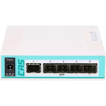MikroTik CRS106-1C-5S L5 5xSFP 1G, 1xGigabit LAN PoE / SFP combo, carcasa de sobremesa (MT CRS106-1C-5S)