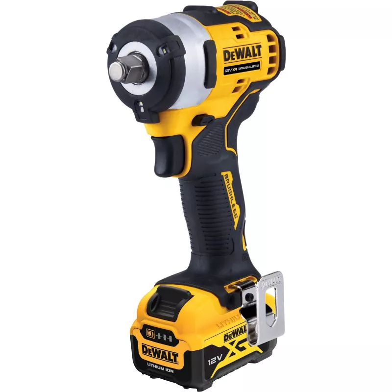 DeWALT DCF901P2-QW Llave de impacto 1/2 pulgadas 340 N·m Negro, Amarillo 12 V