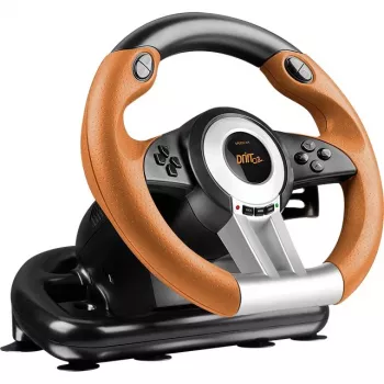 Volante + pedales Speedlink DRIFT O.Z. negro gris naranja
