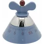 Temporizador de cocina Alessi A09 azul 120mm x 120mm x 90mm