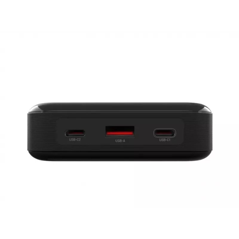 Batería externa FIXED Zen 20 Pro con pantalla LCD — 20000 mAh, múltiples salidas USB