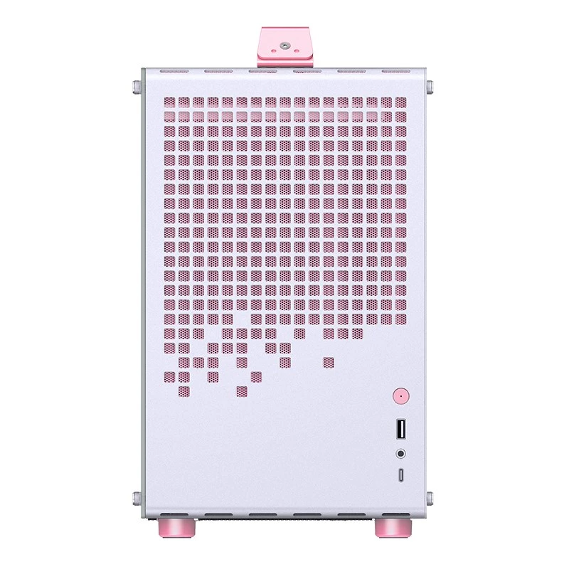 Caja JONSPLUS MATX Handle Case Z20 - blanco rosa