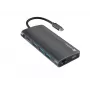 Base de acoplamiento NATEC NMP-2162 USB 3.2 Gen 1 Type-C gris con cable