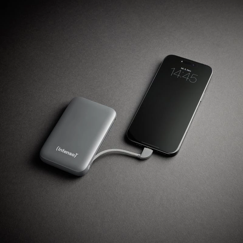 Batería externa USB 10000 mAh/Gris S10000 7333034 Intenso