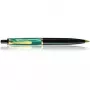 Pelikan K200 - Sistema de carga integrado - negro - dorado - verde - resina - plumín itálico - acero inoxidable - ambidiestro (983189)