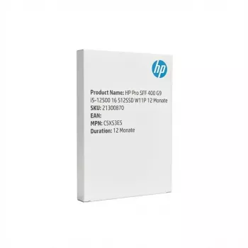 Ordenador HP Pro SFF 400 G9 i5-12500 16GB 512SSD W11P
