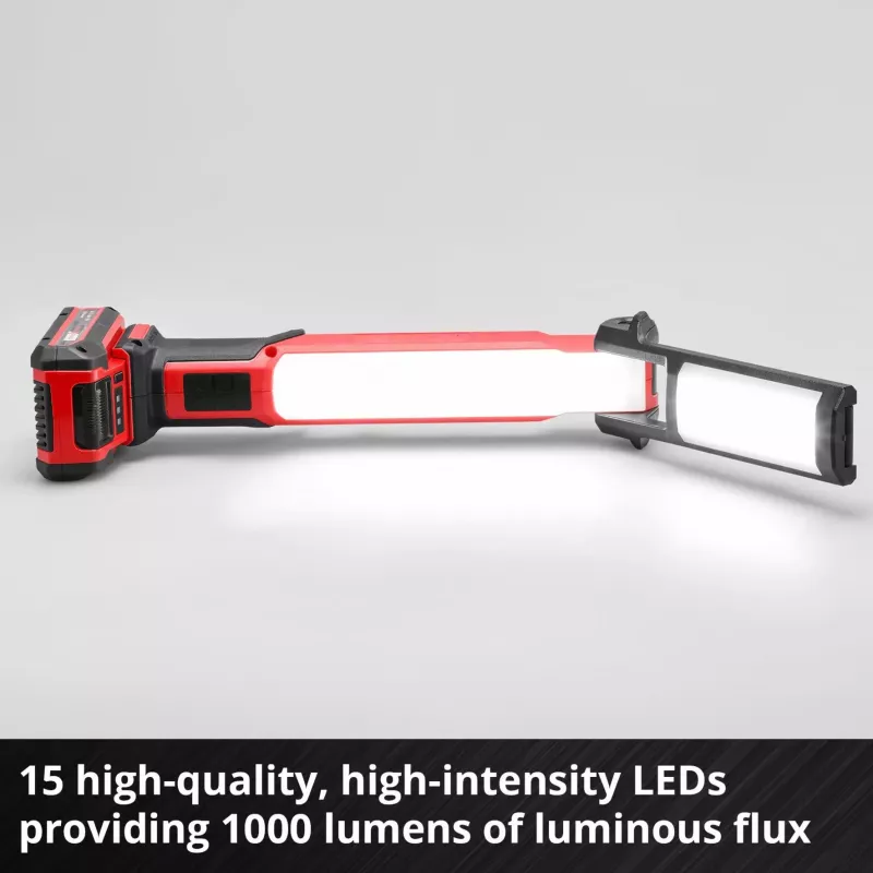 Lámpara inalámbrica Power X-Change TE-CL 18/1000 S Li - Solo, 18 voltios, lámpara LED roja, sin batería ni cargador