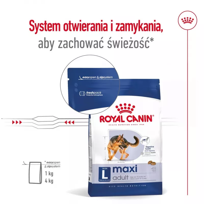 Royal Canin Maxi Adult pienso seco para perros, 15 kg
