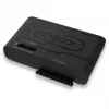ICY DOCK EZ-Adapter MB104U-1SMB - Controlador de memoria - 2.5, M.2 (6,4 cm) - M.2 Card (PCIe NVMe & SATA) / SATA SSD - USB 3,2 (Gen 2) - Negro (MB104U