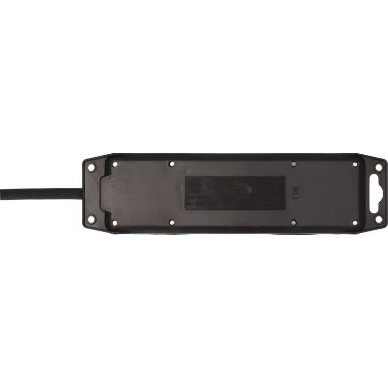 Brennenstuhl 1159950013 - 2 m - Interior/Exterior - Unmanaged - IP44 - Resistente al polvo - Protegido contra la lluvia - Protegido contra salpicaduras - Negro
