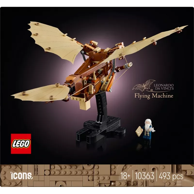 LEGO ICONS 10363 Máquina voladora de Leonardo da Vinci