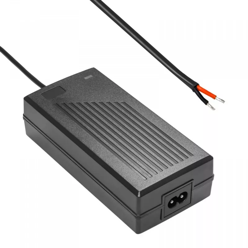 Akyga AK-EV-08 cargador para e-bikes / e-scooters con batería de 24 V (7s), 29,4 V, 2 A, 60 W, cable sin conector, 1 m