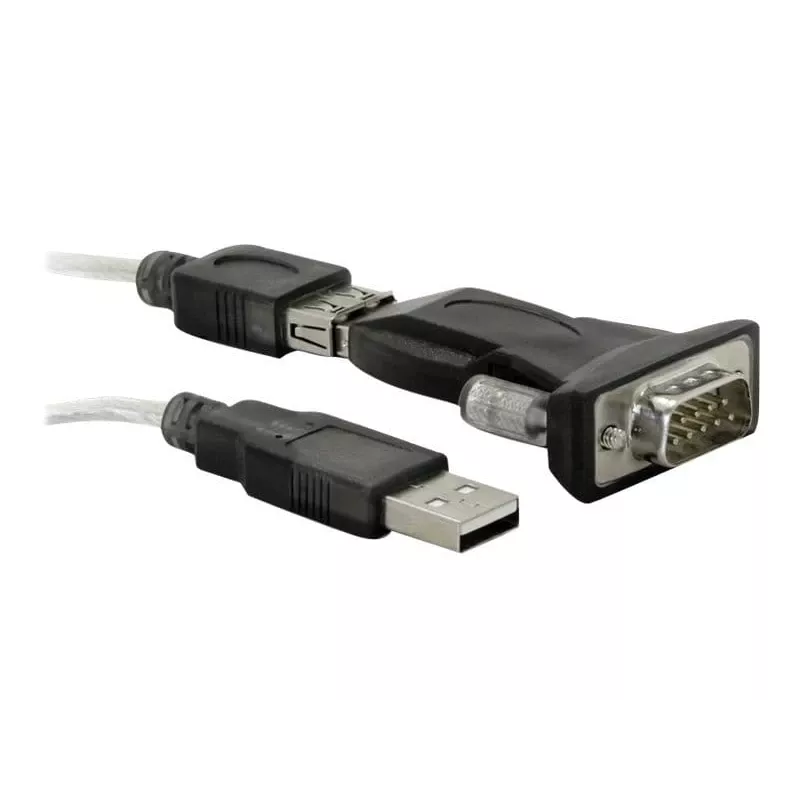 Adaptador USB 2.0 a serie DeLOCK 61425