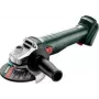 Amoladora angular Metabo W 18 7-125, 18V (batería no incluida), disco de 125 mm, 8500 rpm