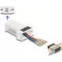 DeLOCK 67078 adaptador de cable D-Sub 9 RJ12 blanco