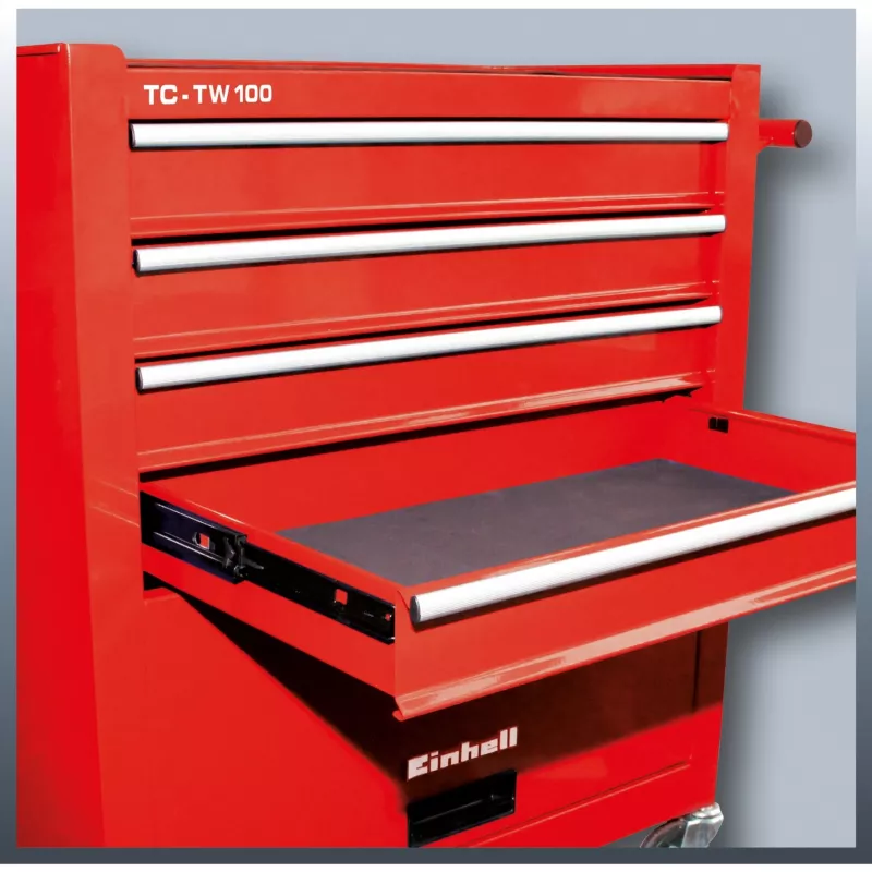 Caja de herramientas Einhell TC-TW 100 roja