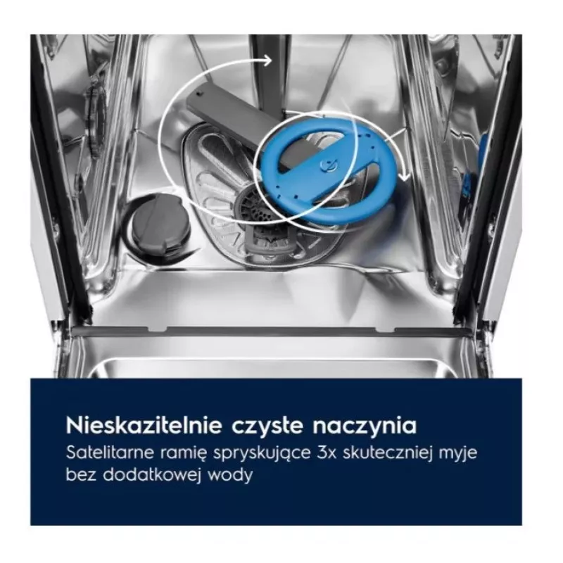Lavavajillas integrable Electrolux EES48401L — 600 mm, 13–14 cubiertos, clase energética A, 10,5 l/ciclo
