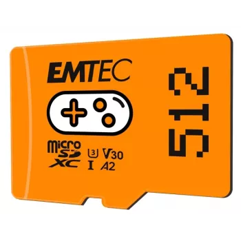 Tarjeta MicroSDXC Emtec Gaming 512 GB