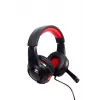 Auriculares gaming con cable GEMBIRD GHS-U-5.1-01 — Over-Ear, compatibilidad 5.1, 20–20.000 Hz, cable de 2 m, Rojo/Negro