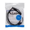 Cable USB Lanberg CA-USBA-11CC-0010-BK 1 m 2.0 USB B negro