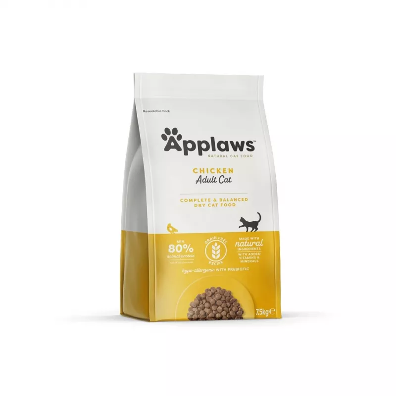 APPLAWS Huhn – Comida seca para gatos – 7,5 kg