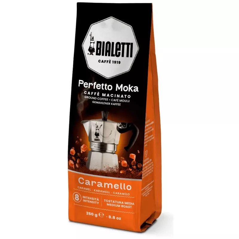 Café molido Bialetti Perfetto Moka Carmello 250 g