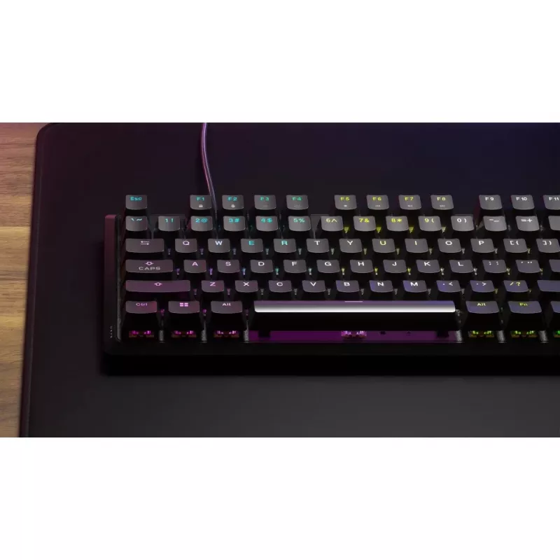 Corsair K70 Teclado gaming USB Negro Mecánico Full-Size 104 teclas