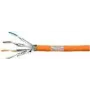 LogiLink Professional - Cable a granel - 500 m - 7,5 mm - SFTP, PiMF - Cat.7 Raw Cable - libre de halógenos, robusto - naranja